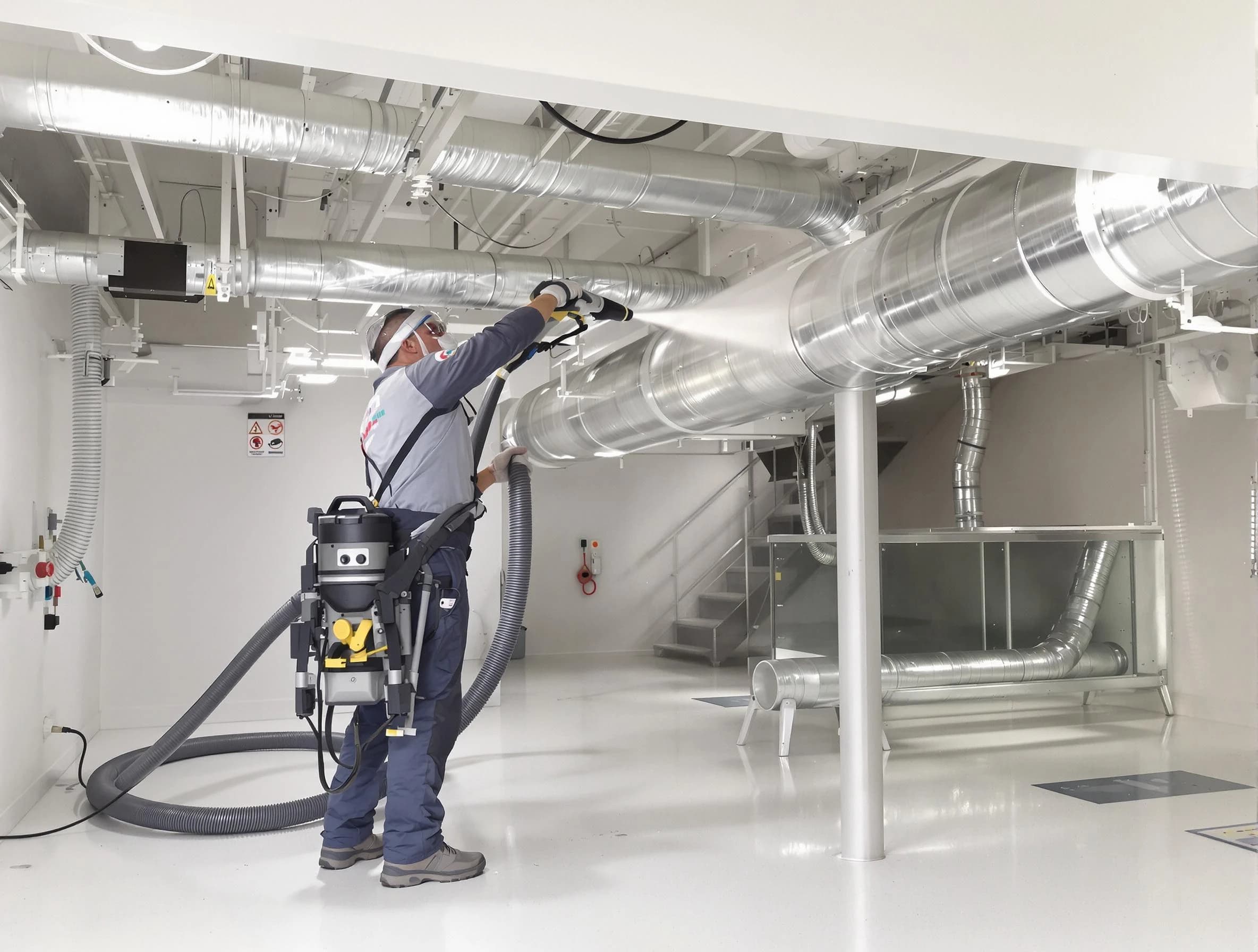 Professional central duct cleaning by Lafayette Air Duct Cleaning in Lafayette