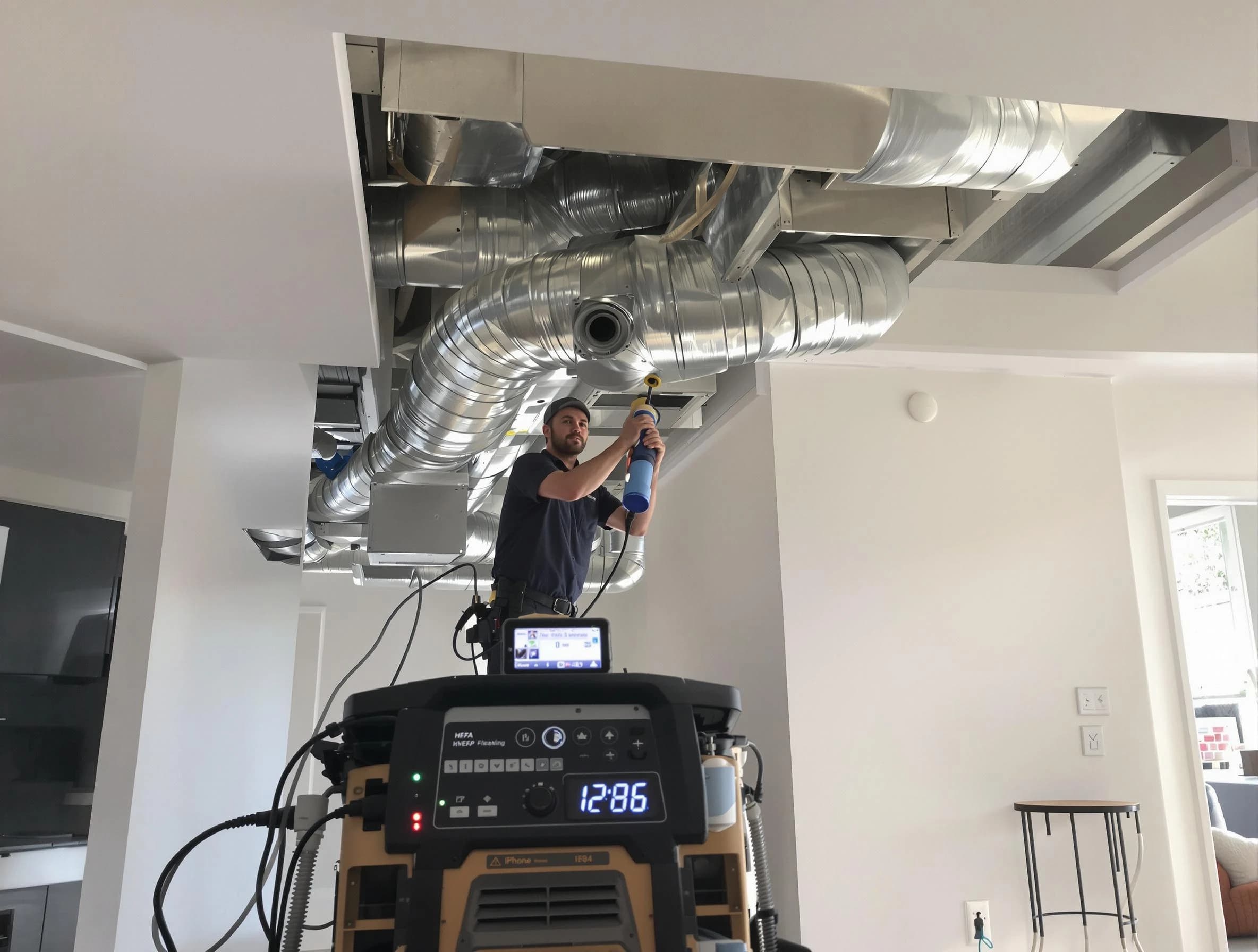Advanced pure air duct cleaning by Lafayette Air Duct Cleaning in Lafayette