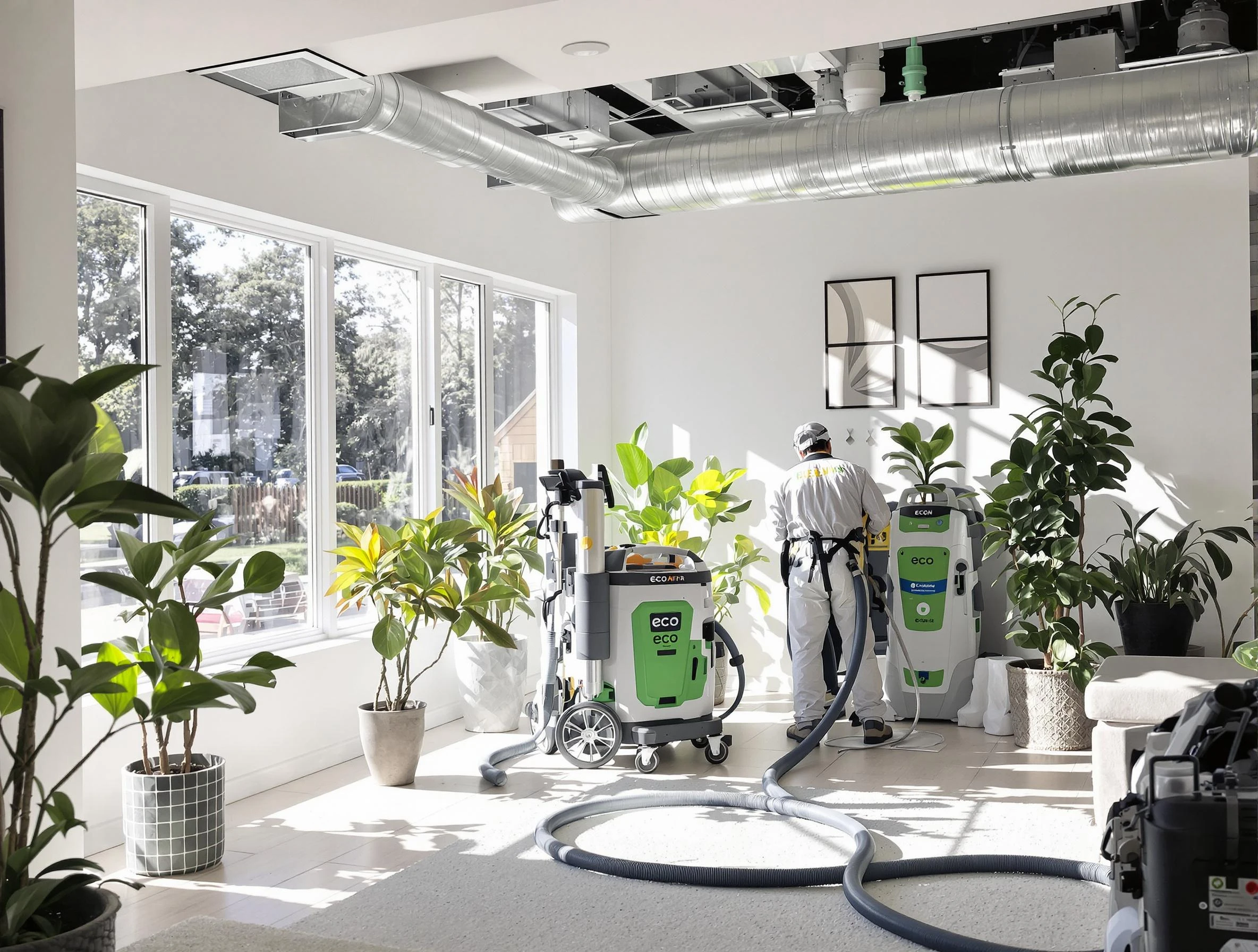 Environmentally-friendly duct cleaning by Lafayette Air Duct Cleaning in Lafayette